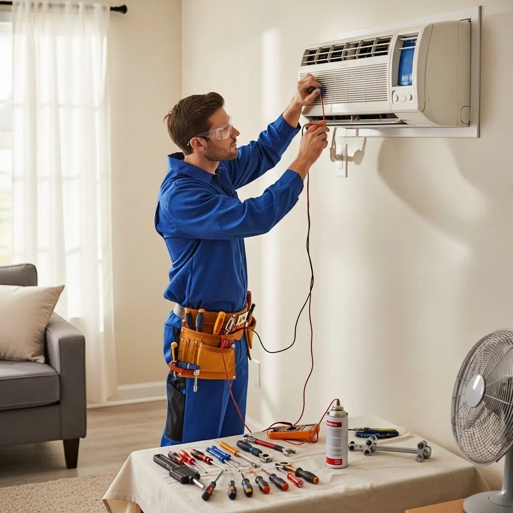 Salihli Electrolux Electrolux klima gaz dolumu ve bakım – Enerji verimliliği artırıldı. - Teknik servis örneği